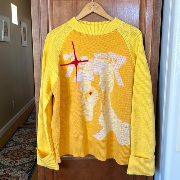 Rare Ajaar Traverser Knit Sweater in size S/M Unisex - Picture 1 of 5